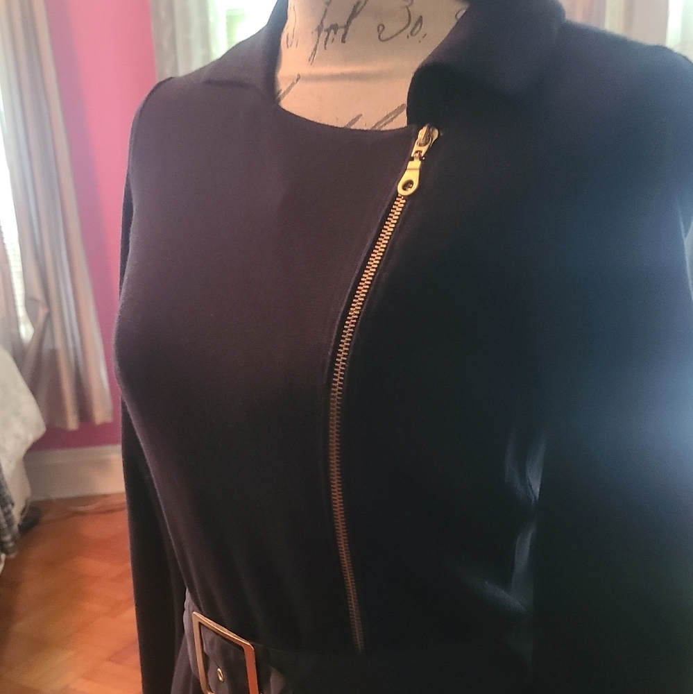HPπ₯π₯Gorgeous Chelsea & Theodore Belted Waist Jacket small never worn - Picture 3 of 9